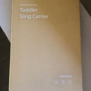 Toddler Sling Carrier - Light Grey